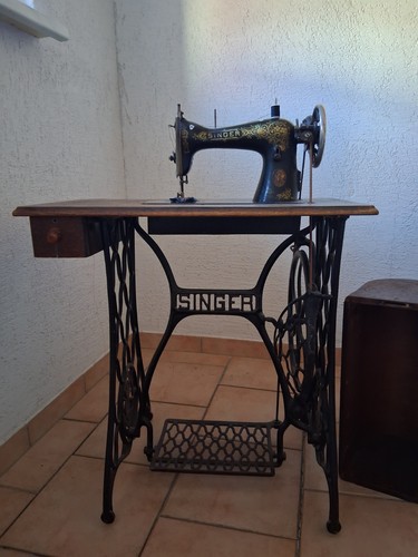 Singer tret nähmaschine - tret-nähmaschine, im