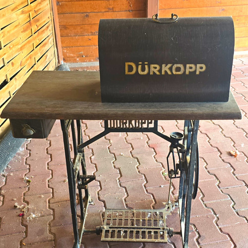 Dürkopp tret nähmaschine mit - dürkopp, tret-nähmaschine