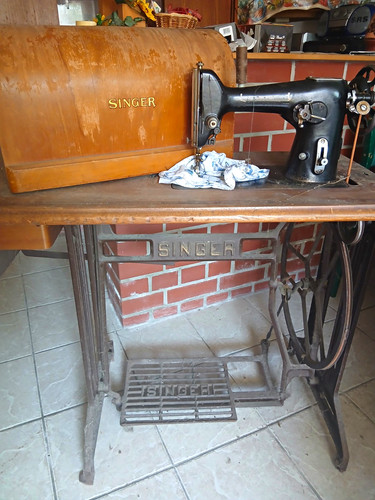Singer tretnähmaschine - singer,