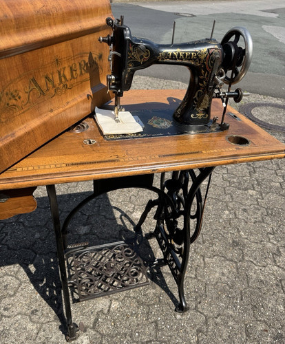 Anker antike nähmaschine - anker,