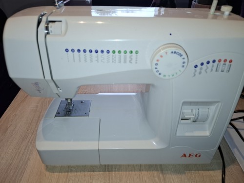 Aeg nähmaschine 11220 - nähmaschine, weiß