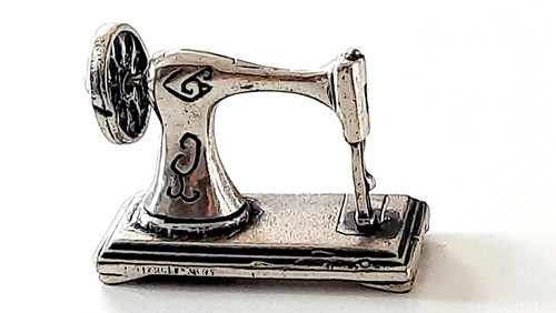Silber tischnähmaschine - silber, °